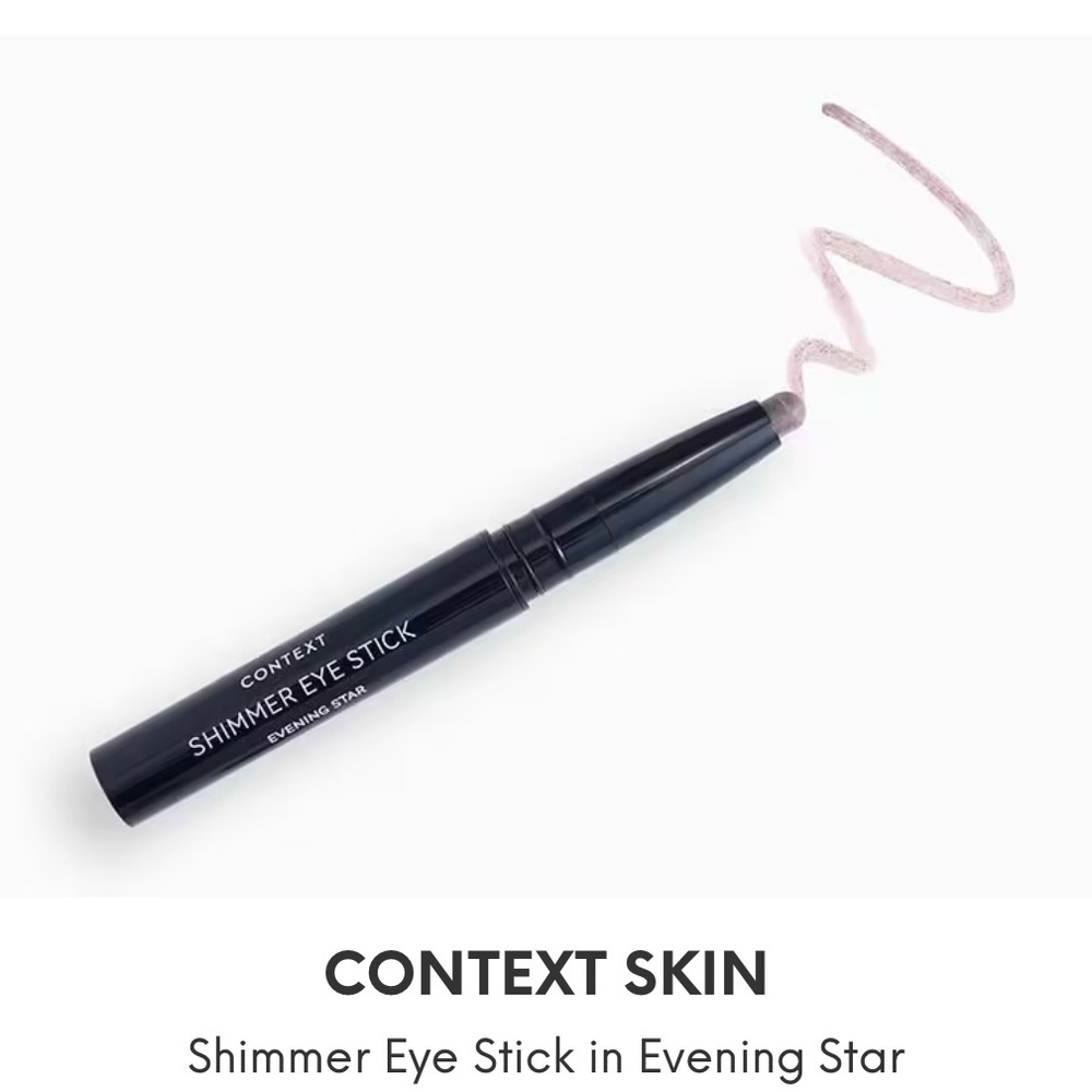 Context skin shimmer eye stick in evening star